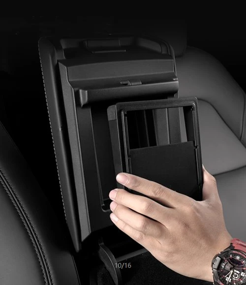 Tesla Model3 armrest box privacy storage box installed immediately for immediate use