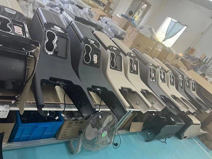 Armrest box produced by the factory