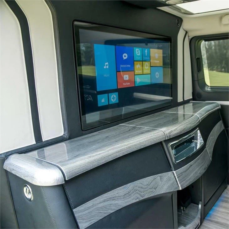 van interior