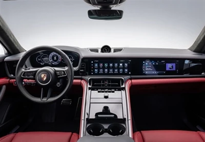 Design nou-nouț, Harta oficială Panamera Interior nou-nouță lansată