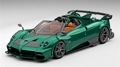 Harta oficială a unui număr limitat de 8 modele comemorative Pagani Huayra a ...