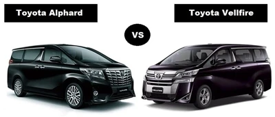Ce este diferența între un Alphard și a Vellfire