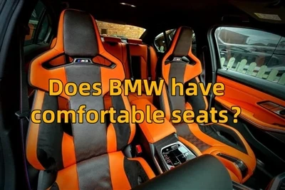 BMW are scaune confortabile?